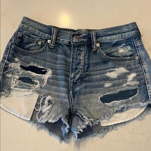 American Eagle Vintage Hi Rise Festival shorts